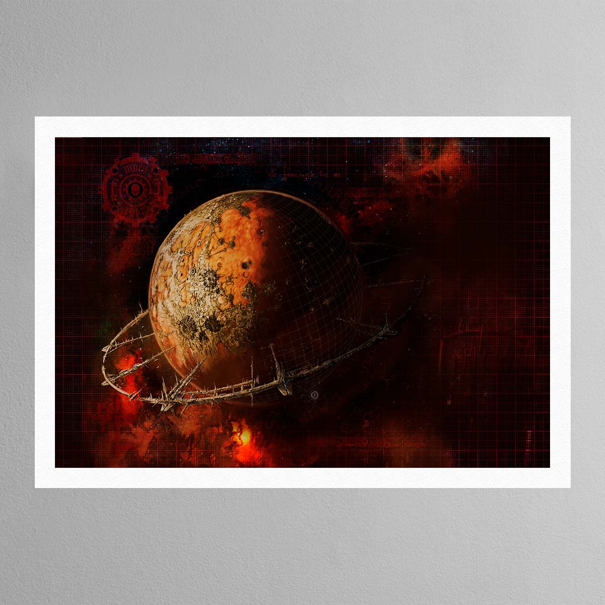 The Red Planet Warhammer Art