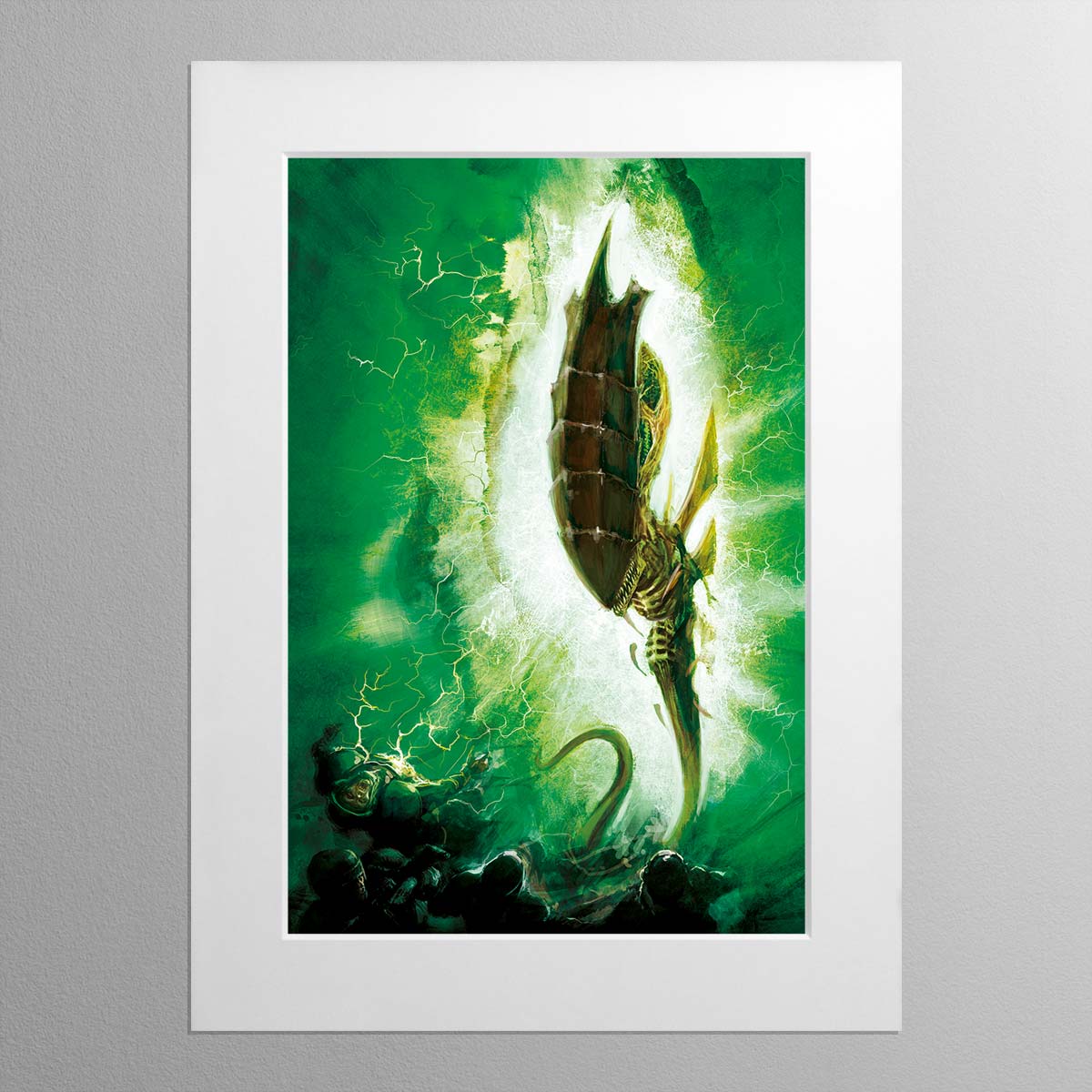 Tyranid Art Zoanthrope Art Print – Warhammer 40K Collectible