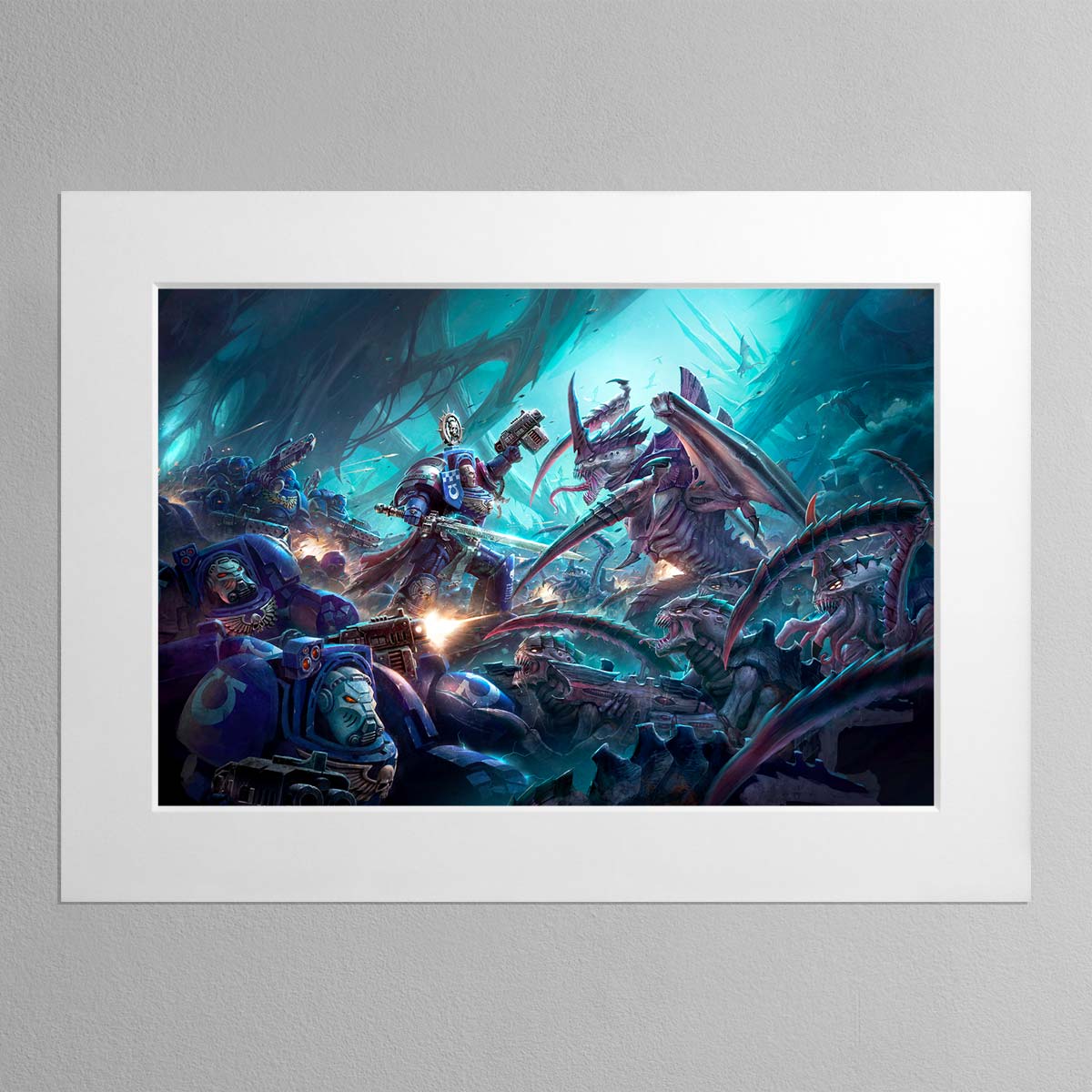 Ultramarines Vs Tyranids Warhammer Art Ultramarines Vs Tyranids Warhammer Art