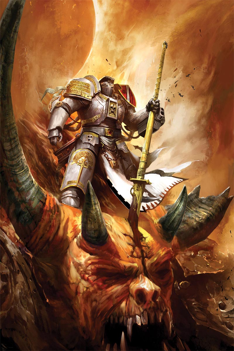 Grey Knight Terminator - Warhammer Art