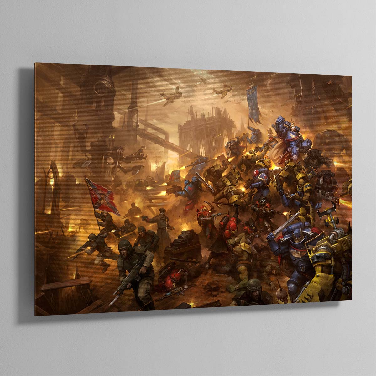 Vigilus Defiant – Warhammer Art