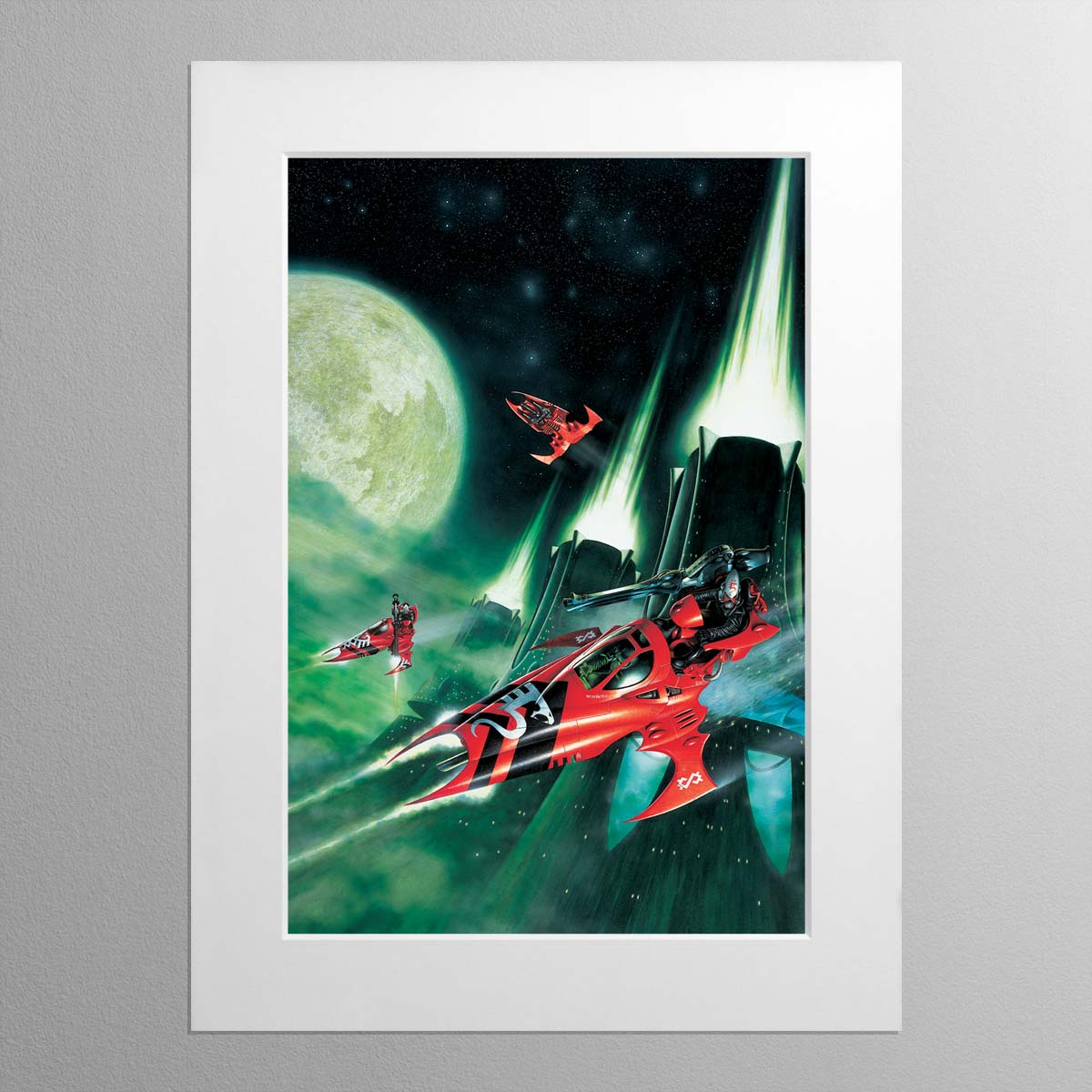 Vyper Jetbikes Art Print – Warhammer 40K Collectible – Warhammer Art