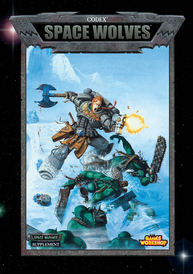 Codex Space Wolves (2000) - Warhammer Art