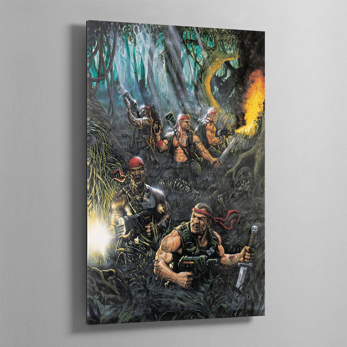 The Catachan Jungle Fighters Art Print – Warhammer 40K Collectible ...
