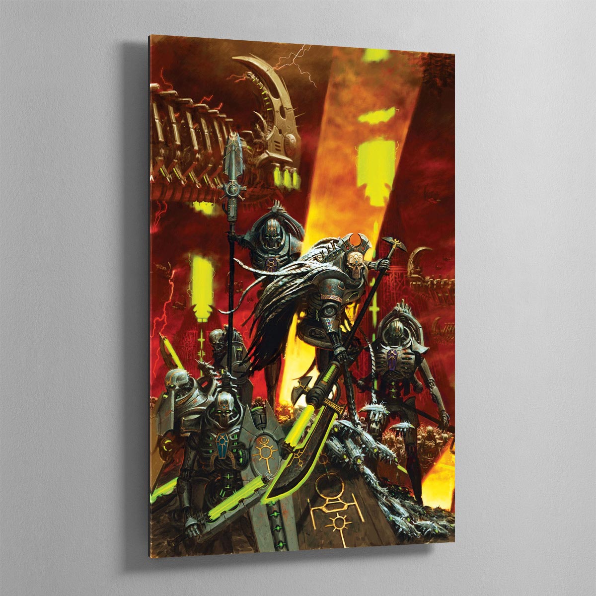 Necron Runes A Necron Artwork Dynasty Art Print – Warhammer 40K Collectible ...