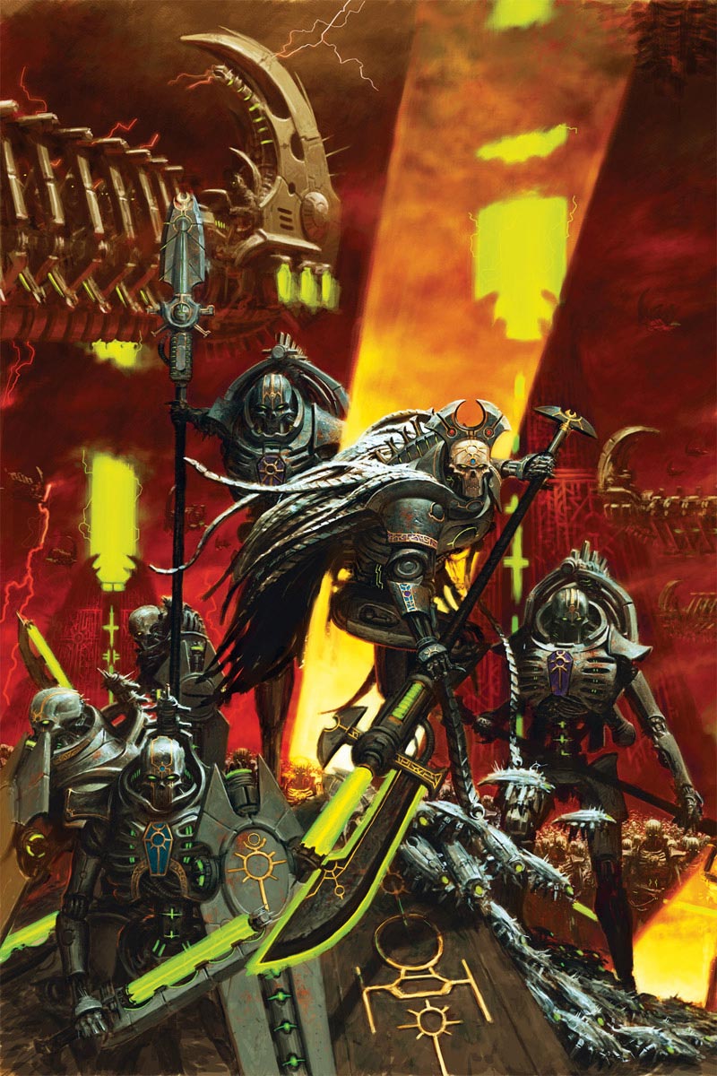 Necron Runes A Necron Artwork Dynasty - Warhammer Art