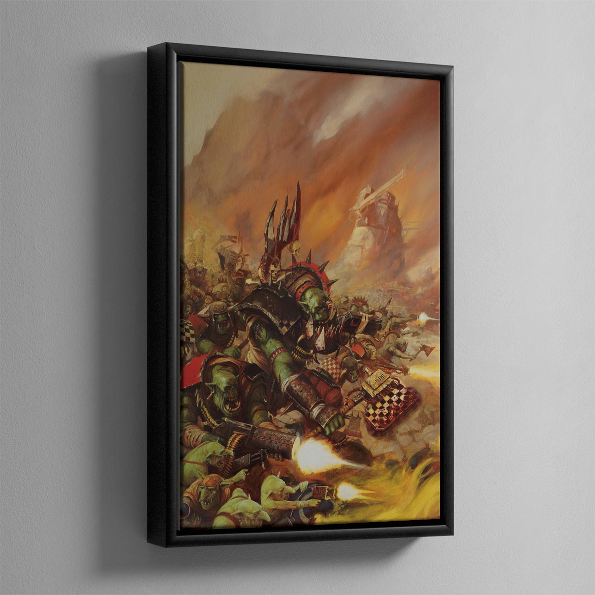 Waaaagh Background Waaagh! The Orks - Warhammer Art