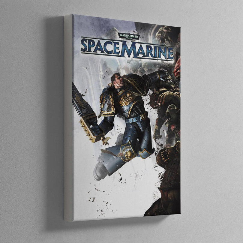 Warhammer 40k Space Marine Art Art Print – Warhammer Art