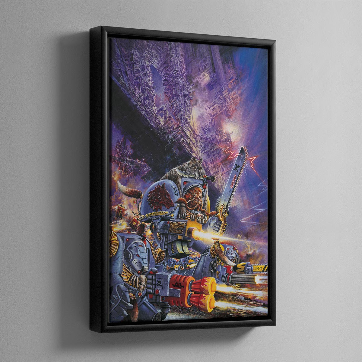 Space Wolves Shop Space Wolf Terminators Artwork - Warhammer Art